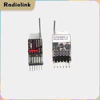 Radiolink R6DS 2.4G 6CH Receiver - PPM/PWM/SBUS Output Compatible with AT9/AT9S/AT10/AT10II Transmitter, RC FPV Drone