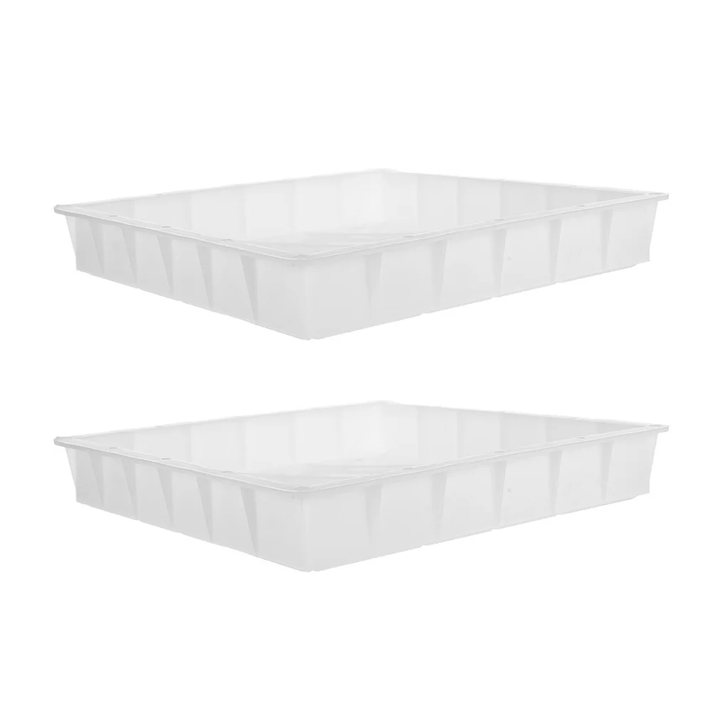 

2Pcs Lawn Paver Mold Reusable Concrete Garden Stepping Stone Mold for Pathway Paving Making DIY Yard Supply Garden Paving Mould