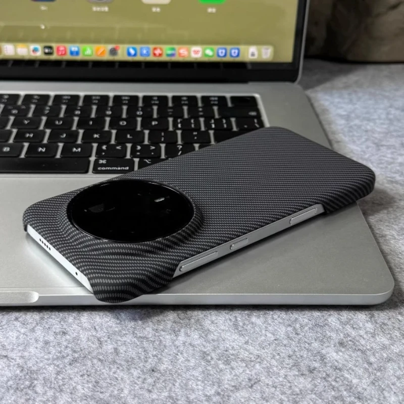 Etui na Honor Magic8 Pro, matowe, twarde, z teksturą włókna węglowego, ochronne, obudowa na telefon Honor Magic7 Pro, bumper. — zdjęcie produktu 2