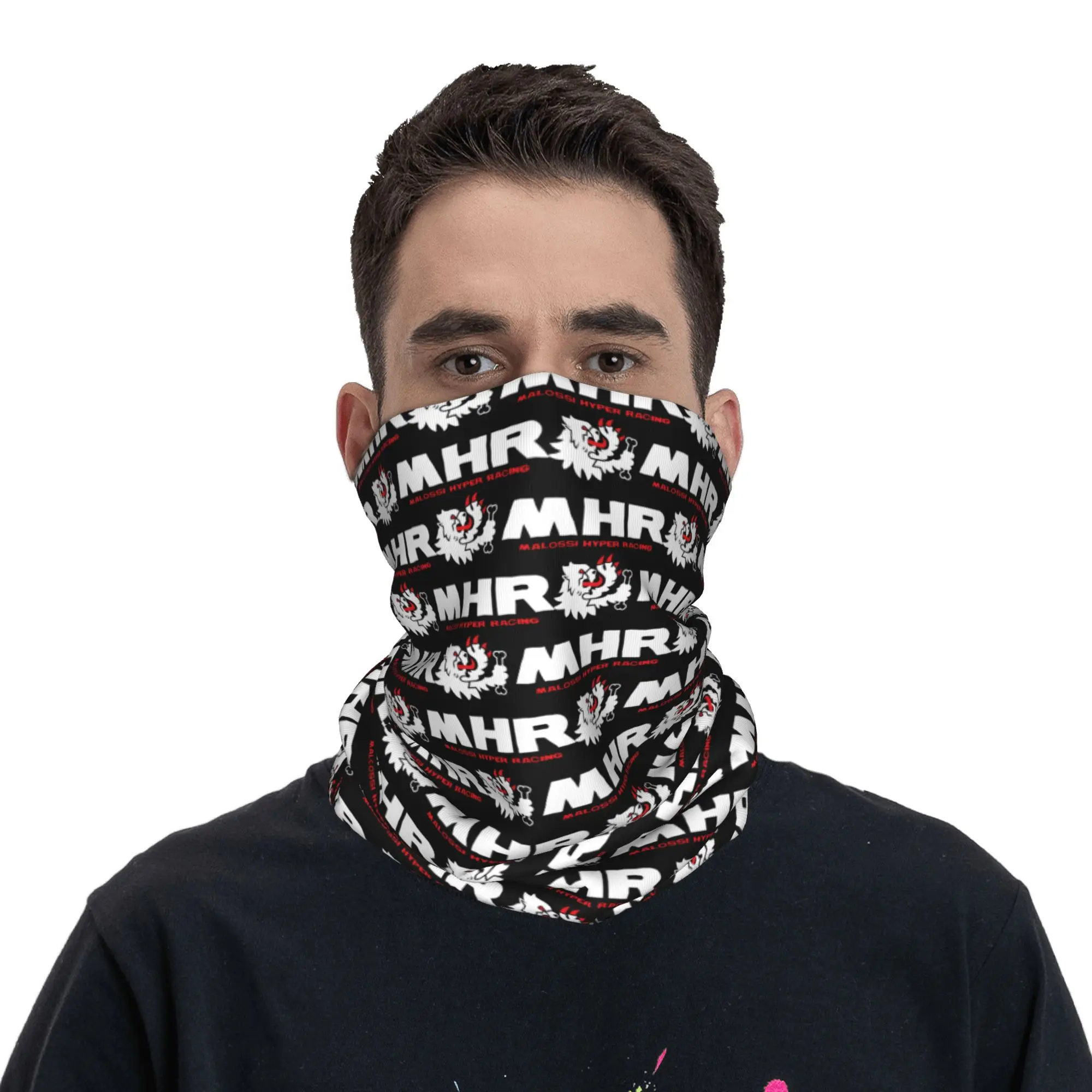 Italy Malossis Motorcycle Winter Headband Neck Warmer Men Women Ski Camping Tube Scarf  Face Bandana Gaiter - view 5