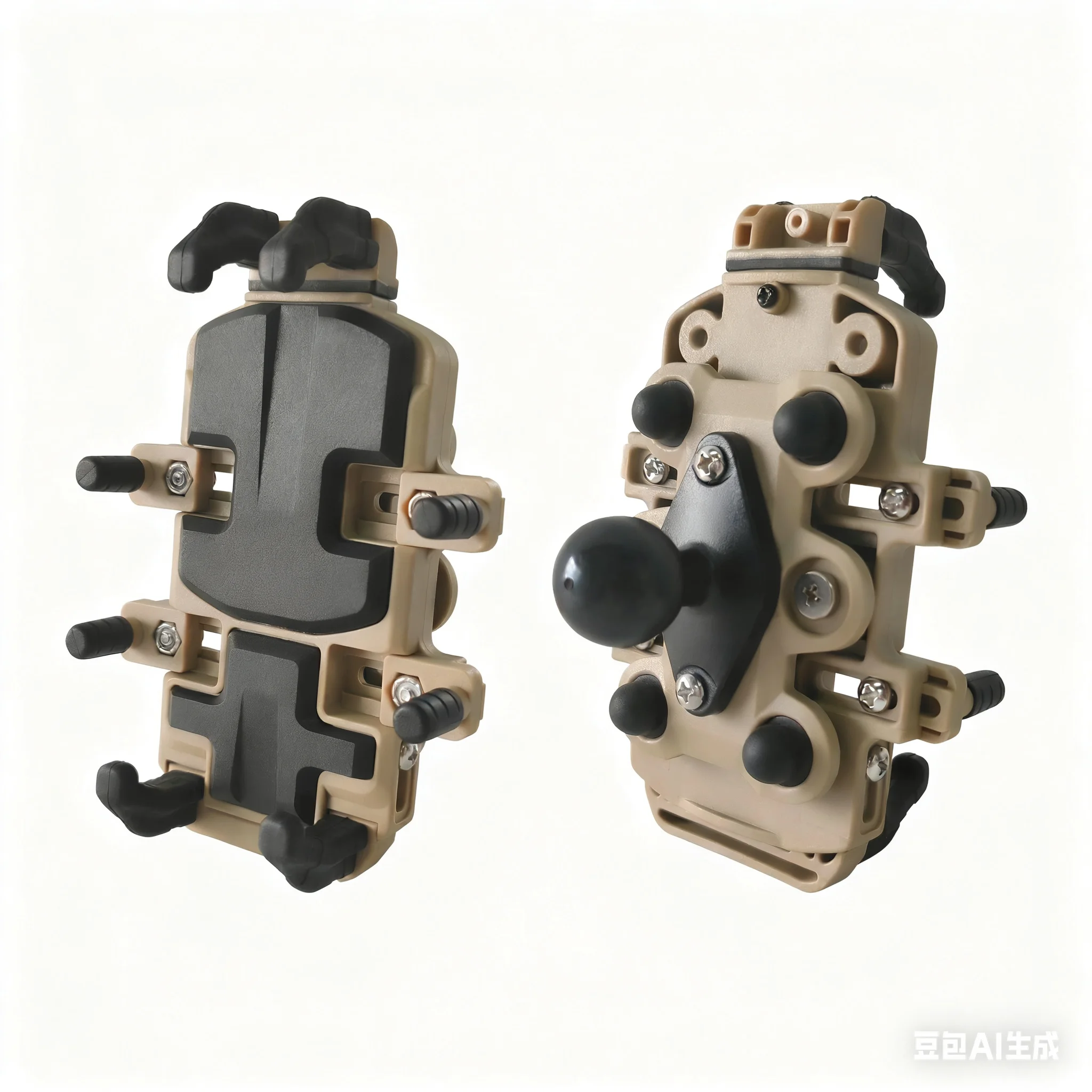 متعددة الألوان الاهتزاز لوحة جبل صدمة برهان حامل هاتف المحمول المضادة للاهتزاز حامل هاتف دراجة نارية للهواتف 5.41 ''-8.24'' #2