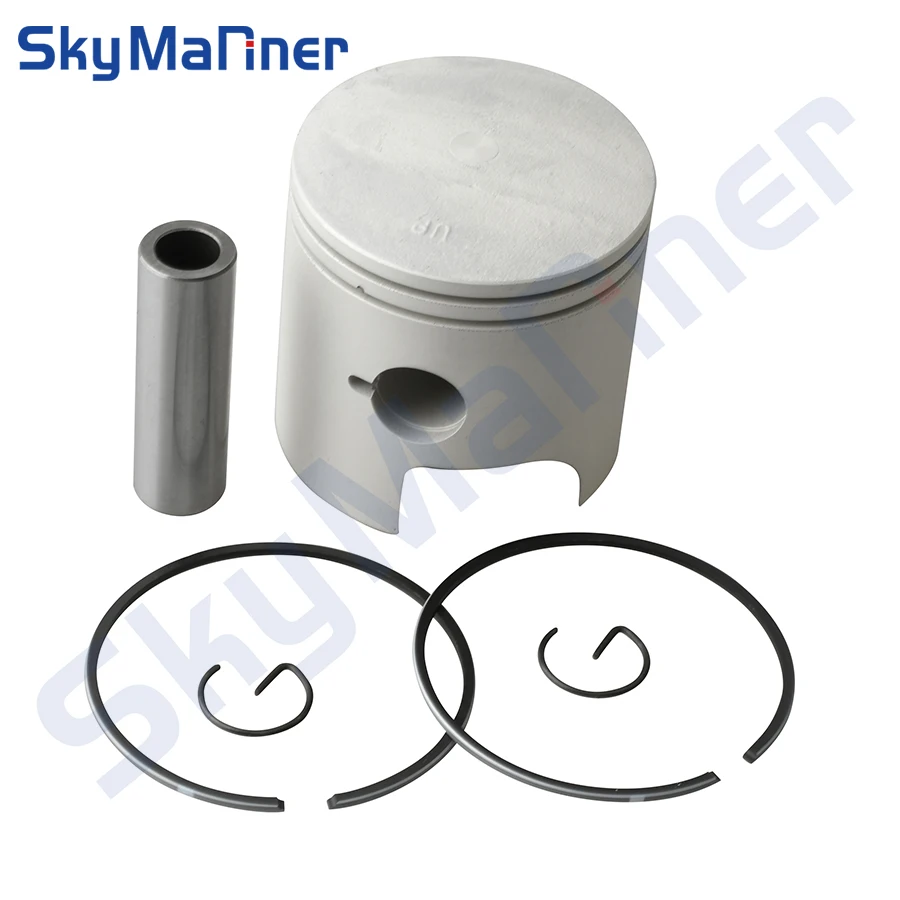 

676-11631 Поршневой комплект 676-11610 Кольцо для подвесного мотора Yamaha 2T 40hp 676-11631-60 6E9-11631-60 6E9-11631 676-11610-00 часть лодки
