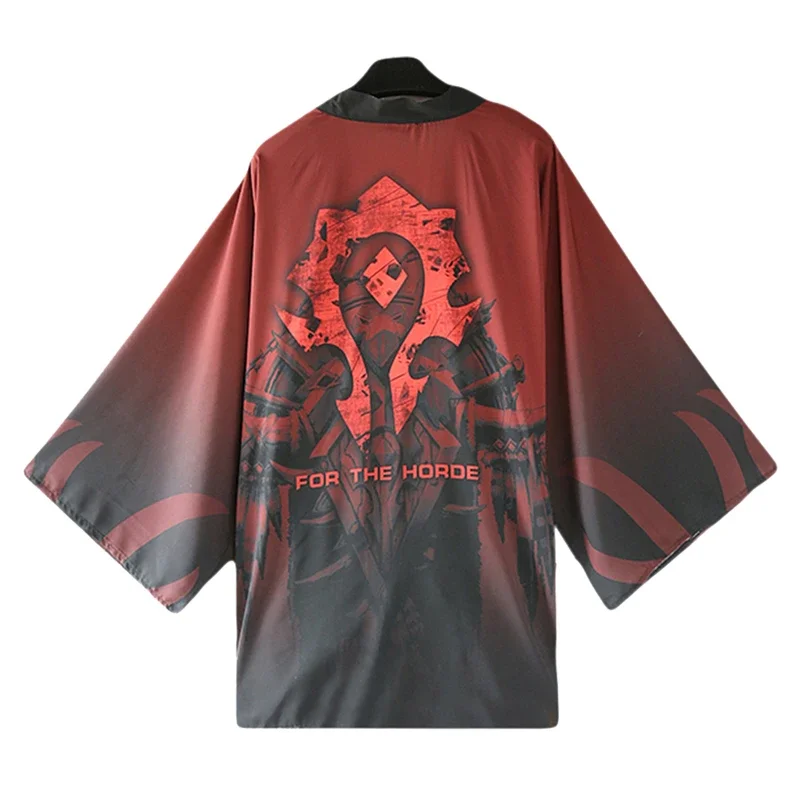 Brdwn WOW Unisex The Horde The Alliancecospplay Haori Cape cloak