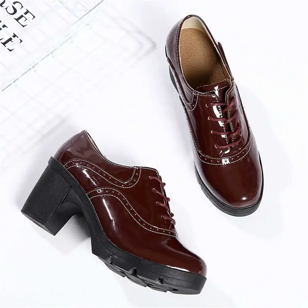 red wine Semi-formal heels woman dress platform sneakers for women shoes medium tennis sports price character training XXW3