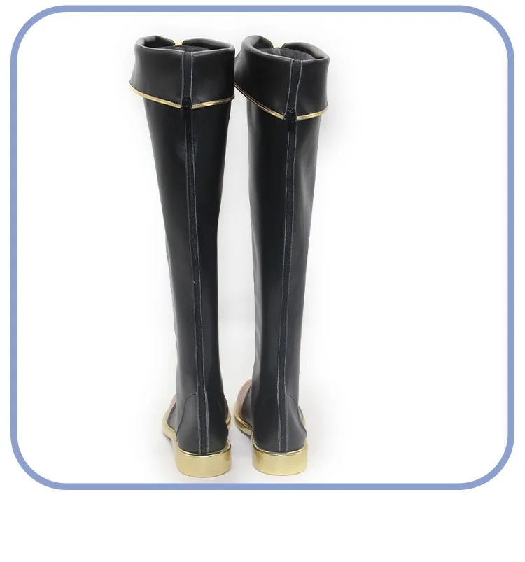 Anime Bangdream Umiri Yahata Cosplay Shoes Timoris Cosplay Props PU Leather Shoes Anime Accessories Halloween Boots Custom Made