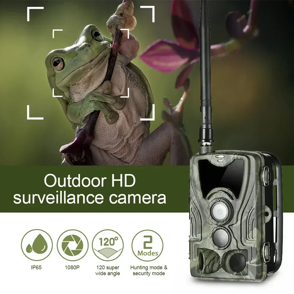 Outdoor Hunting Camera HC-801 PRO Wireless 4G 940nm Infrared LEDS 4K Video 36MP Supports FTP Mode Wildlife Surveillance