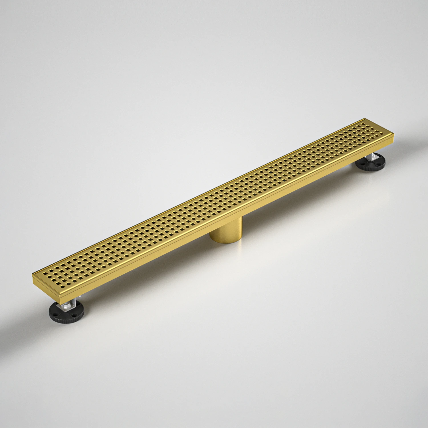 

Services Modern Golden Rectangular 304 Stainless Steel Chrome Plated Anti-Corrosion Long Floor Drain Certified Bathroom