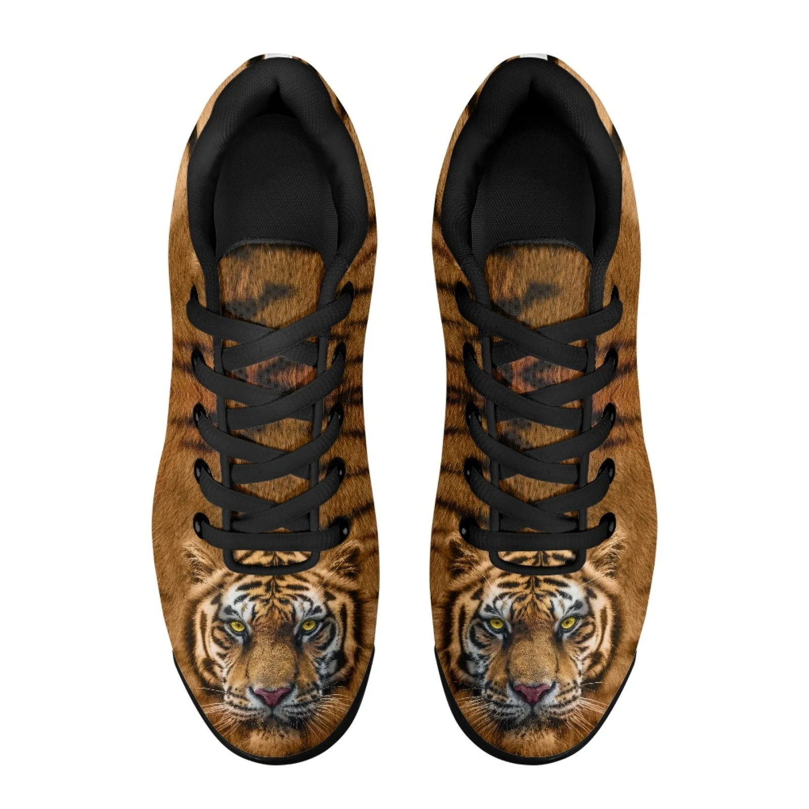 PENSTROLL Tiger Lightweight Mesh Shoes for Men Casual Knit Mesh Men's Air Cushion Shoes