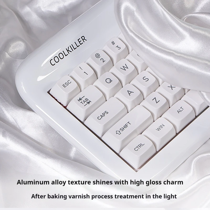 Coolkiller Vivid67 Customized Mechanical Keyboard Aluminum Lump Wireless 2.4g Bluetooth Three-Mode Game Office Refined Keyboard