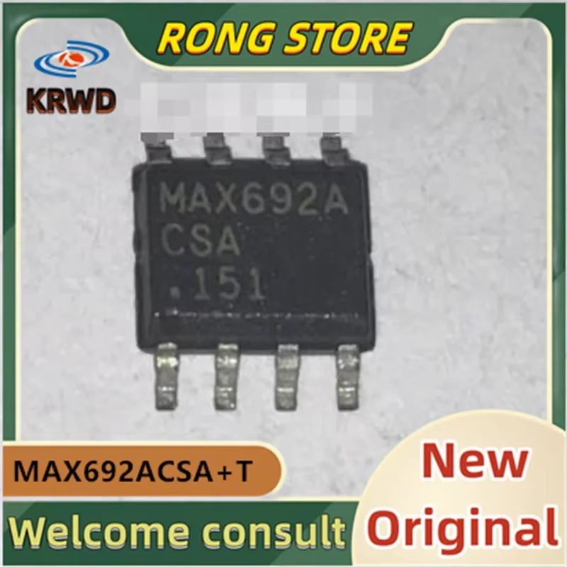 2PCS MAX692A New and original MAX692ACSA+T MAX692ACSA MAX692 SOP8