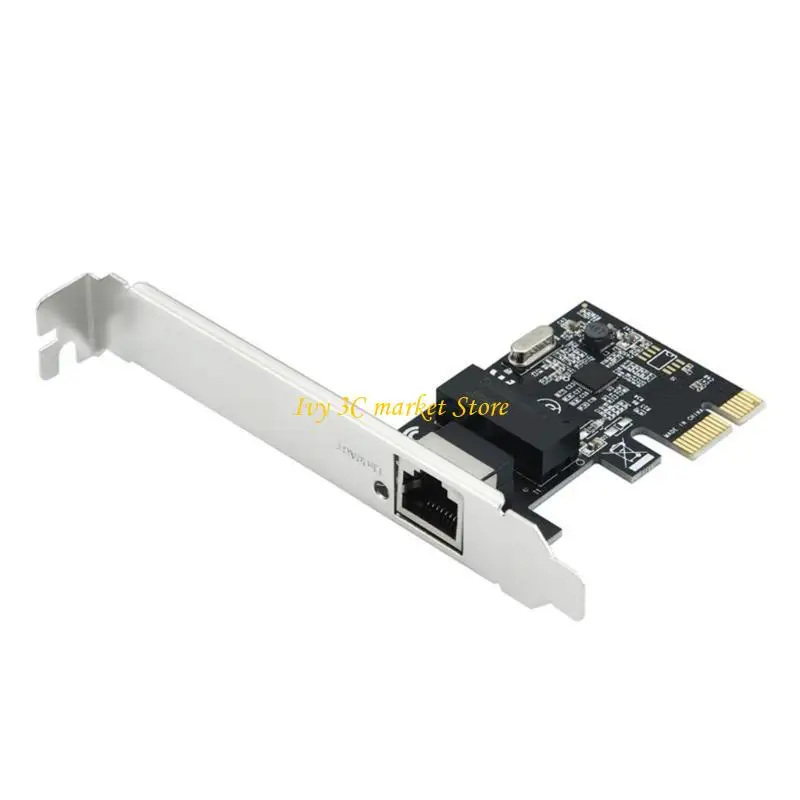 D7YC PCIE 네트워킹 카드 데스크탑 RTL8111E 네트워킹 카드 10/100/1000MBPS 기가비트