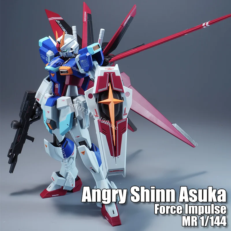 怒りのシン・アスカ モデルフォース インパルス MR 1/144 おもちゃ ZGMF-X56S/α 組み立てモデルキット アニメ アクションフィギュア ロボット ギフト