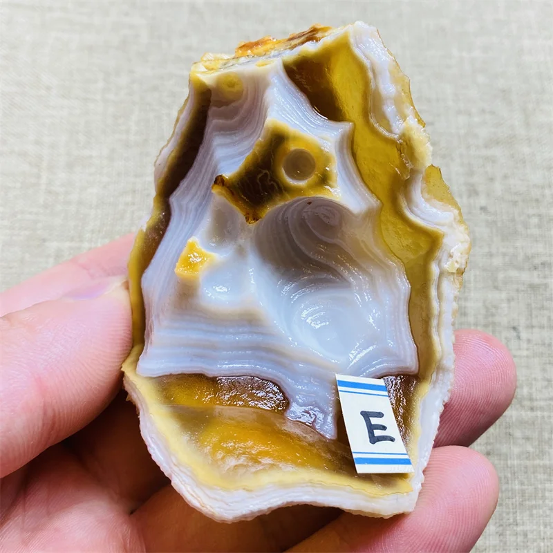 Natural Alxa Agate Mineral Specimen Energy Crystal Healing Home Decor Free Shipping