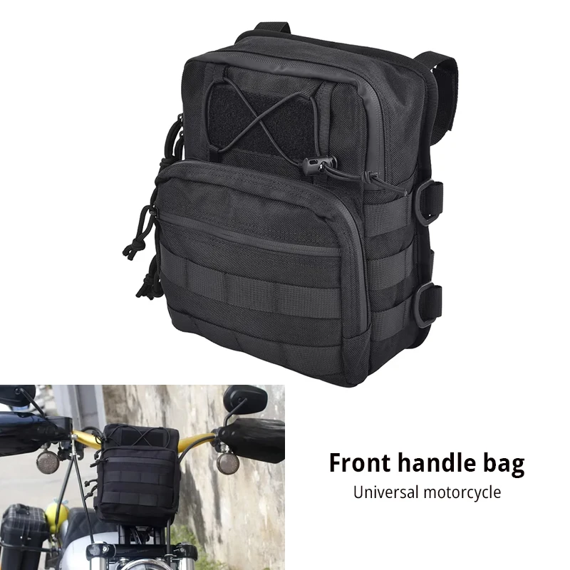 

Универсальные сумки с передней ручкой для Harley Softail Low Rider ST Bobber Cafe Racer, дорожная сумка в клубном стиле, сумка для инструментов с Т-образной ручкой