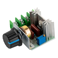 2000W AC Motor Speed Controller 50‑220V 25A Adjustable Motor Speed Controller Voltage Regulator Adjustable Voltage Regulator