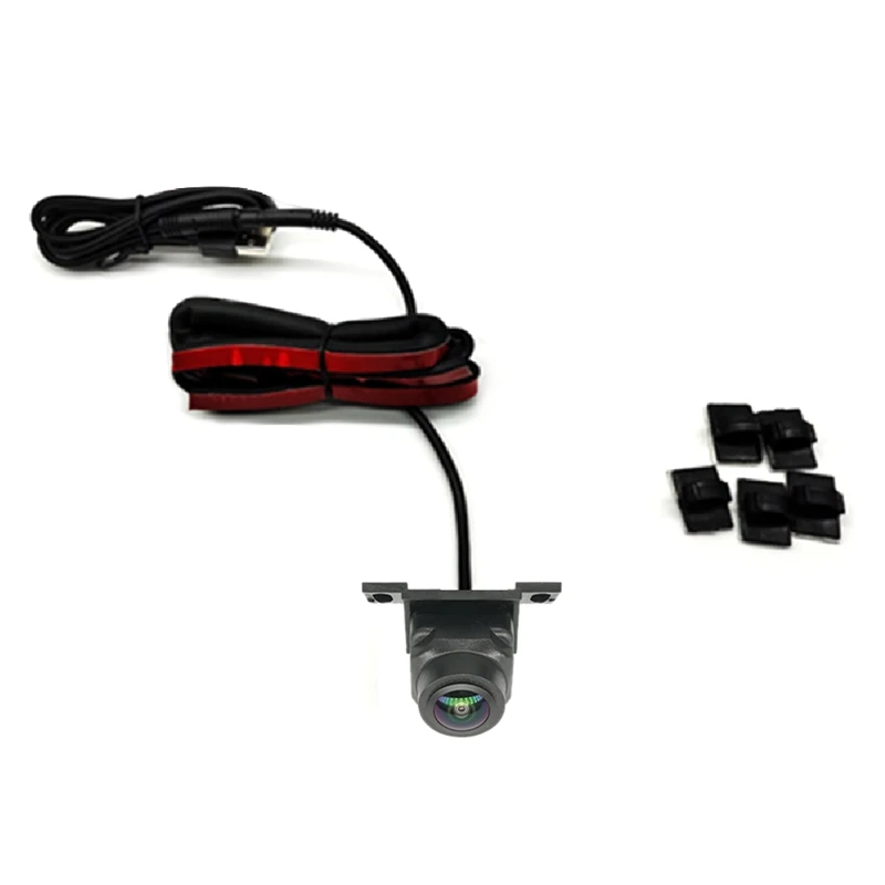 

1Set Car HD 1080P Right Blind Spot Camera USB Connected To Android Screen Car Assist System Rearview Mirror Monitoring Black