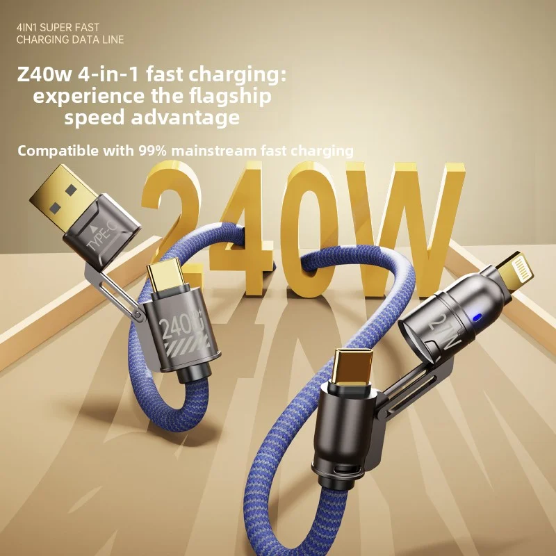 240W 4-In-1 Usb Fas… - image