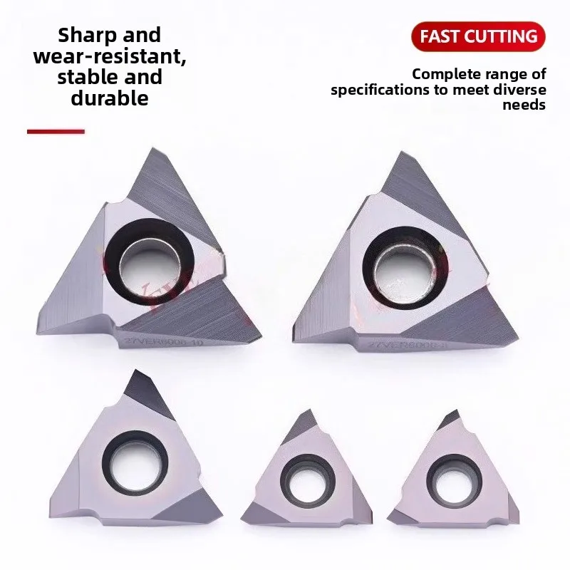1 шт. твердосплавные вставки с вертикальной резьбой 16VER 16VNR 22VNR AG60 AG55 22VER N60 27VER V60 1.0ISO 1.25ISO 1.5ISO 3.0ISO N55