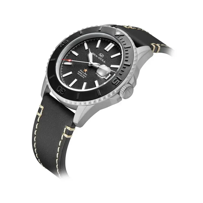 Fashion Seagull Automatic Mechanical Watch Men\'s Watch Ocean Star 300M Water Resistance 316L Stainless Steel Ceramic Bezel 1207