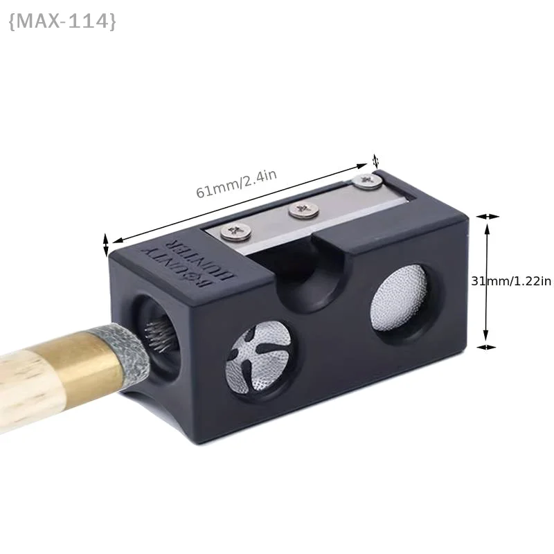 【No】 1 kit de mantenimiento de punta de taco de billar 8 en 1 piezas |   Multiherramienta con moldeador, desgaste y calibre para piscina y billar