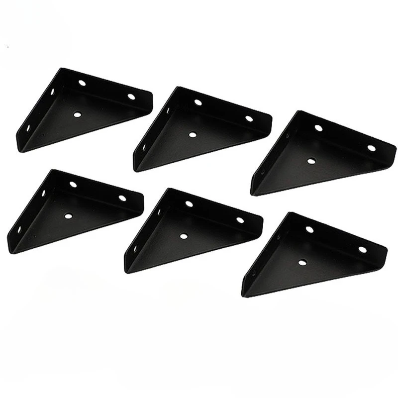 

4/8/12/16pcs Angle Corner Brackets Fasteners Heavy Protector Right Triangular Angle Corner Stand Supporting Cabinet Furniture