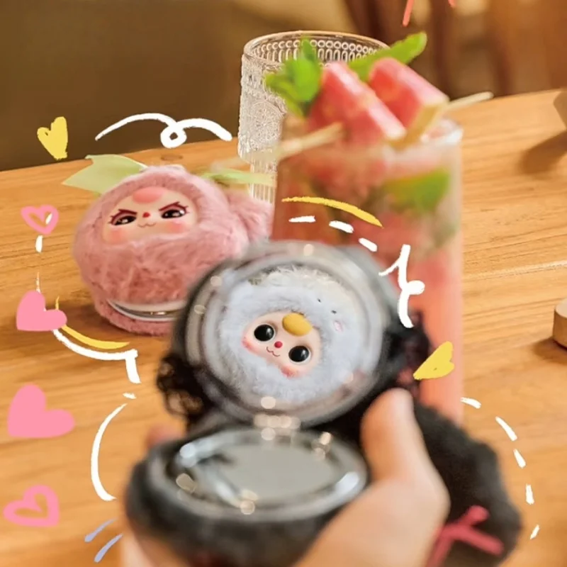 

New Baby Three Makeup Mirror Doll Blind Box Action Figure Toy Kawaii Dolls Guess Box Children Birthday Girl Limit Gift
