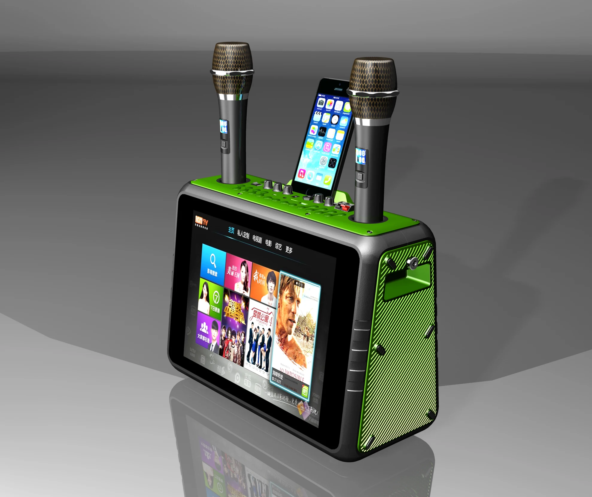 2024 Hot Selling Smart Karaoke Machine For Adults With Lyrics Display,32GB Karaoke Tablet,Professional Karaoke Speaker System