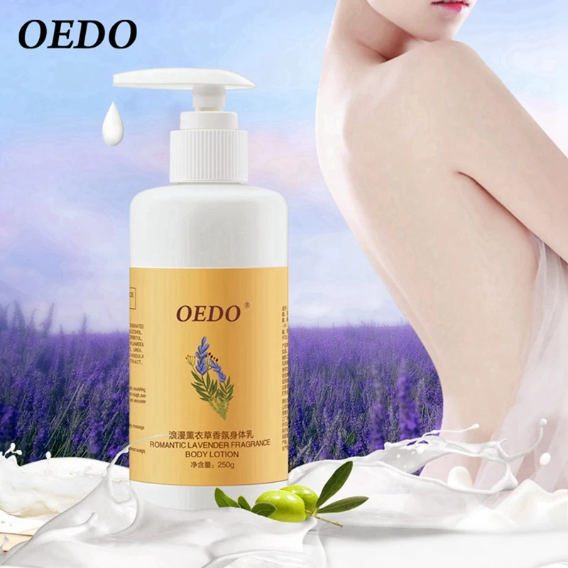 

OEDO 250Ml Lavender Body Lotion Keeps Skin Moist, Prevents Dryness, Brightens, Whitens And Resists Bacteria.