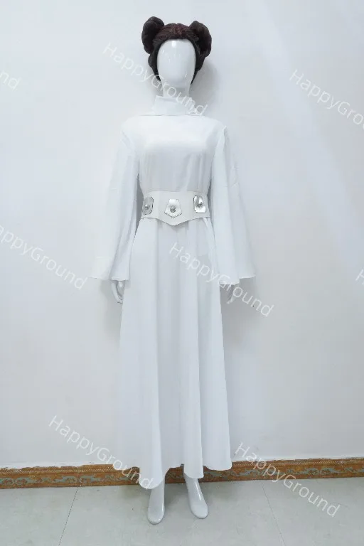 

Костюм Леи, косплей, маскировка принцессы, женский карнавальный костюм на Хэллоуин, одежда