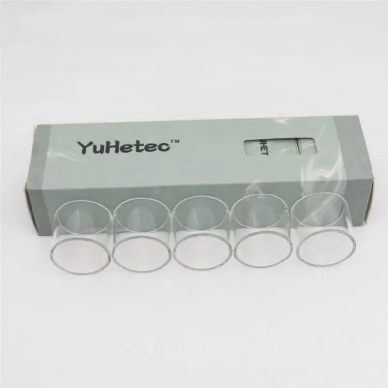 YUHETEC-Tube de rechange en verre plat, pour Innokin Ares MTL RTA 5ml (TPD 2ml) Ares 2 D22 2ml D24 4ml, 5 pièces