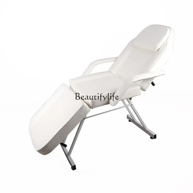 

FGBeauty salon can be lifted and folded, barber chair hair salon shampoo bed comfortable beauty chair, salon shampoo bed