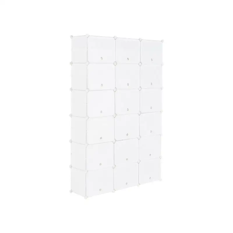 منظم رف أحذية محمول مكون من 12 طبقة مكون من 72 زوجًا، حامل خزانة تخزين قابل للتوسيع للكعب والأحذية والشباشب - أبيض