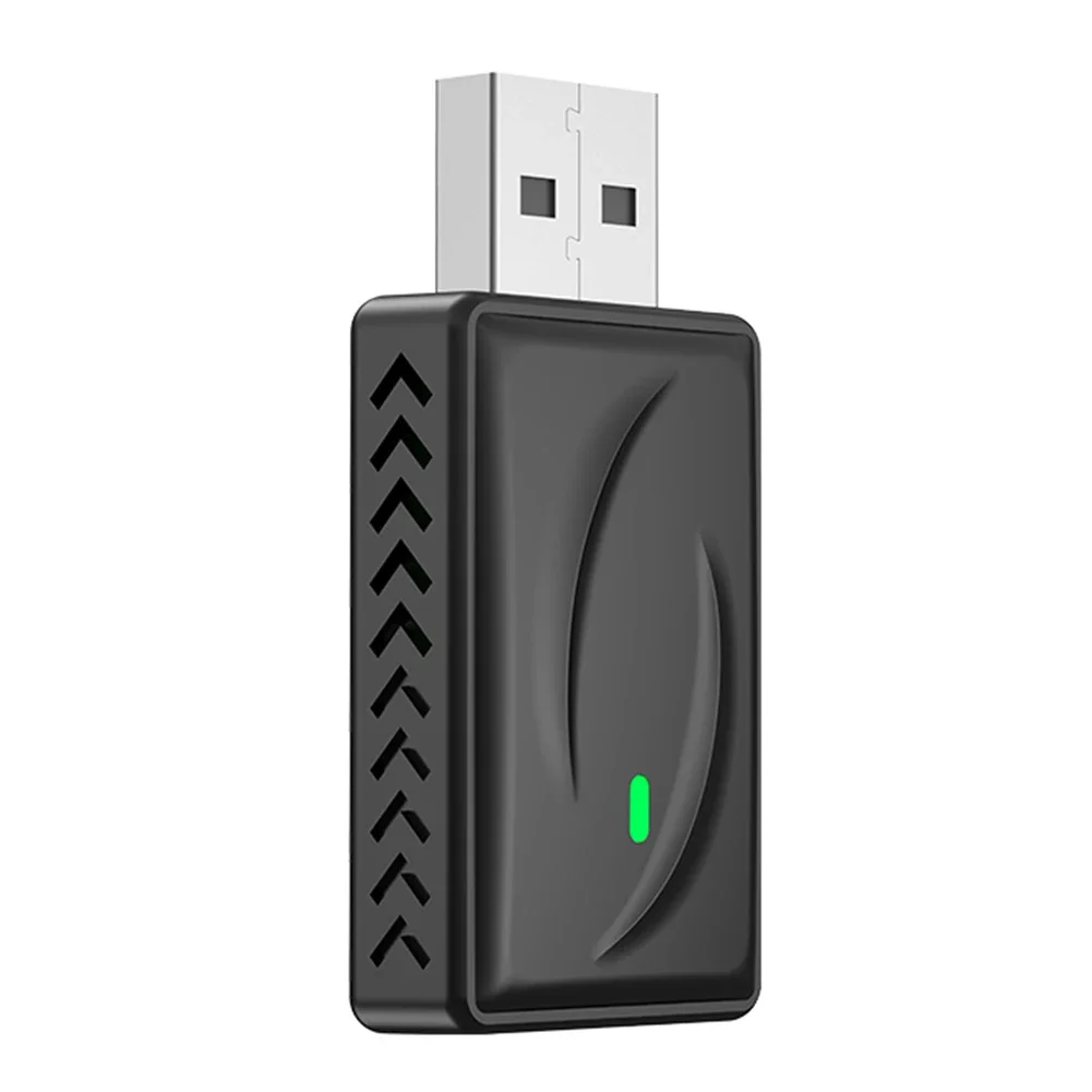 

Quick Install Wireless Adapter Auto Connection Car Connection Adapter Black Wireless Adapter Quick Installation