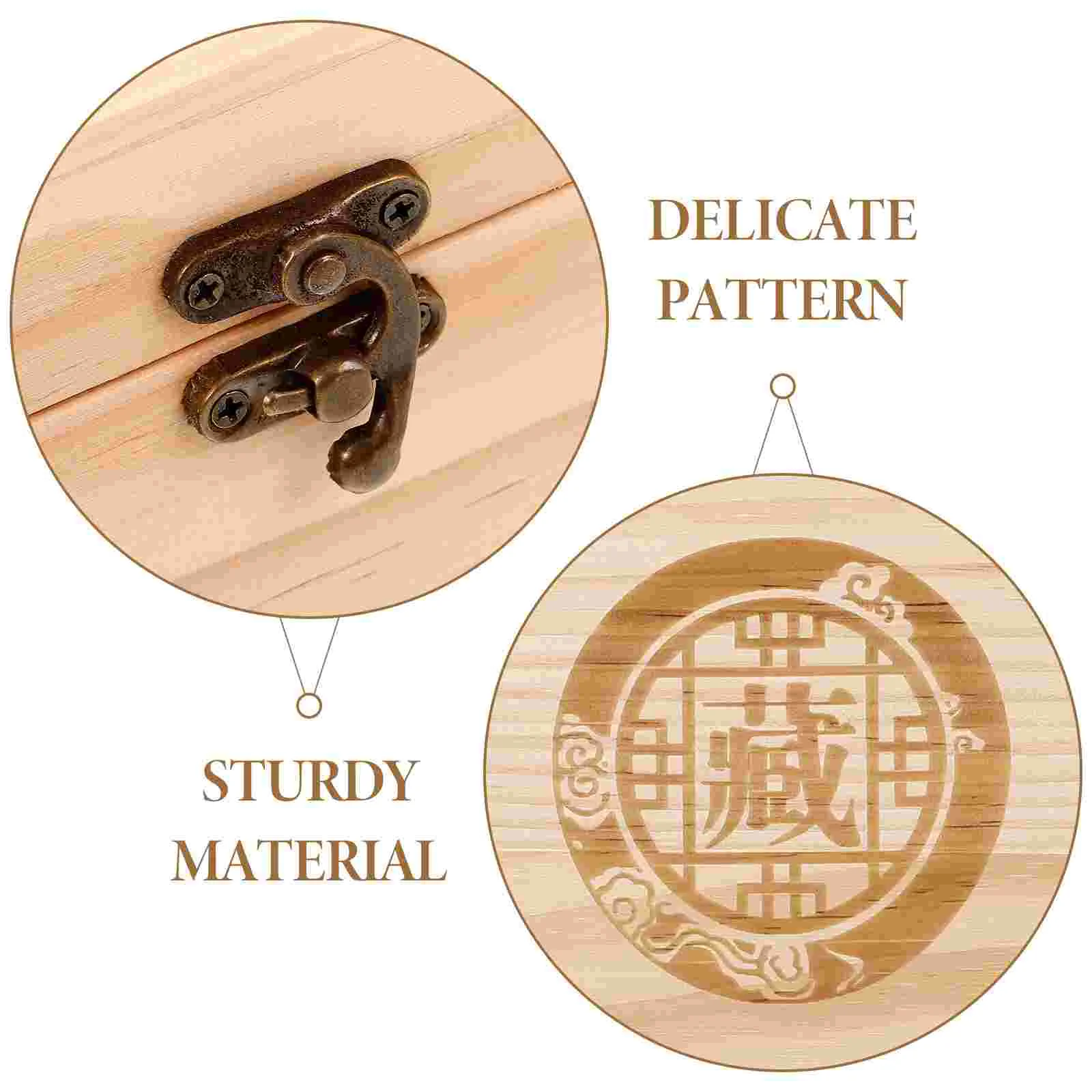 Identification Box Commemorative Coin Collection 2950X1750X1050CM Solid Wood