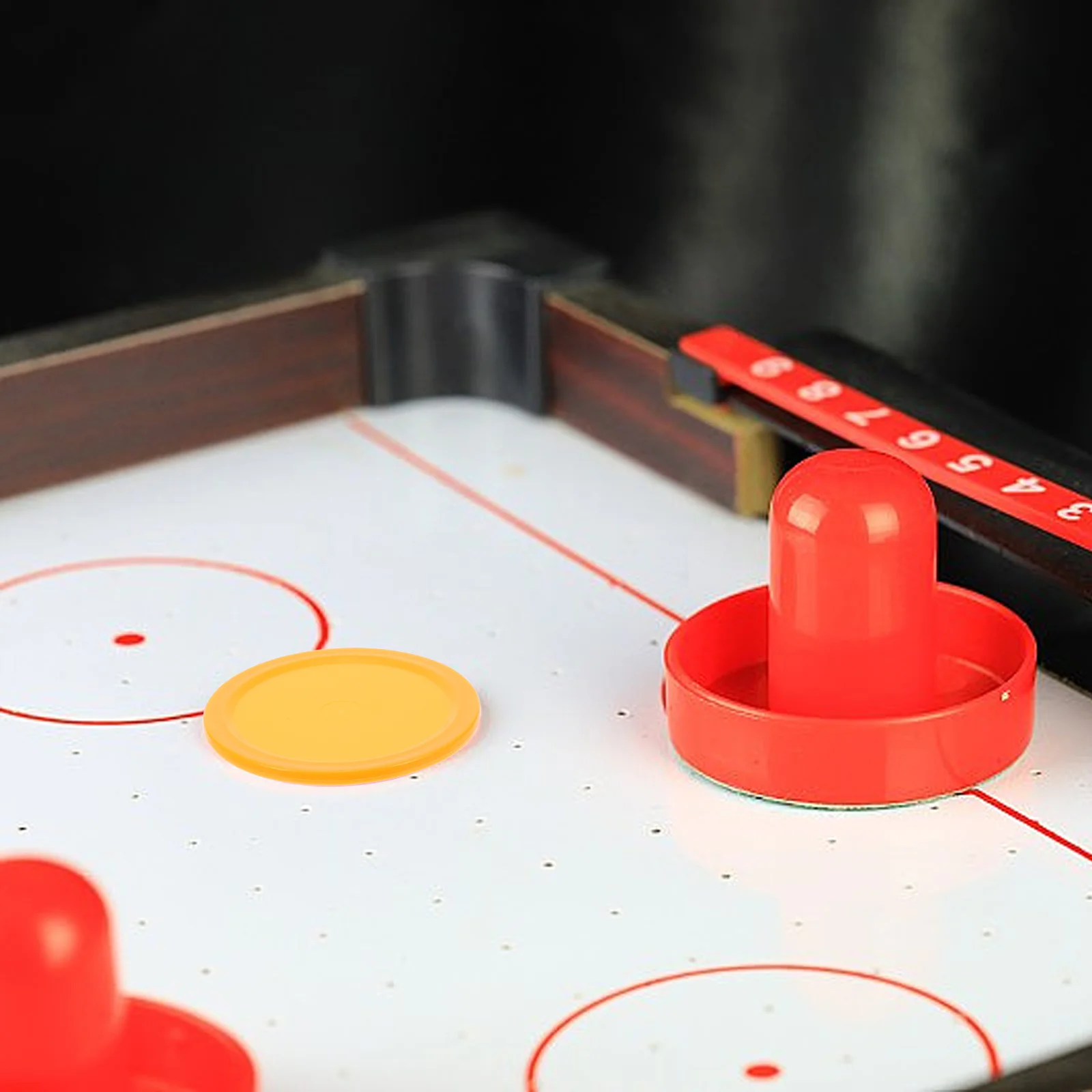 10 قطعة كرات الصولجان هوكي الجليد استبدال دائم مشرق منضدية لعبة الملحقات داخلي اللعب الهوكي كرات الصولجان البلاستيكية الجدول عفريت #6