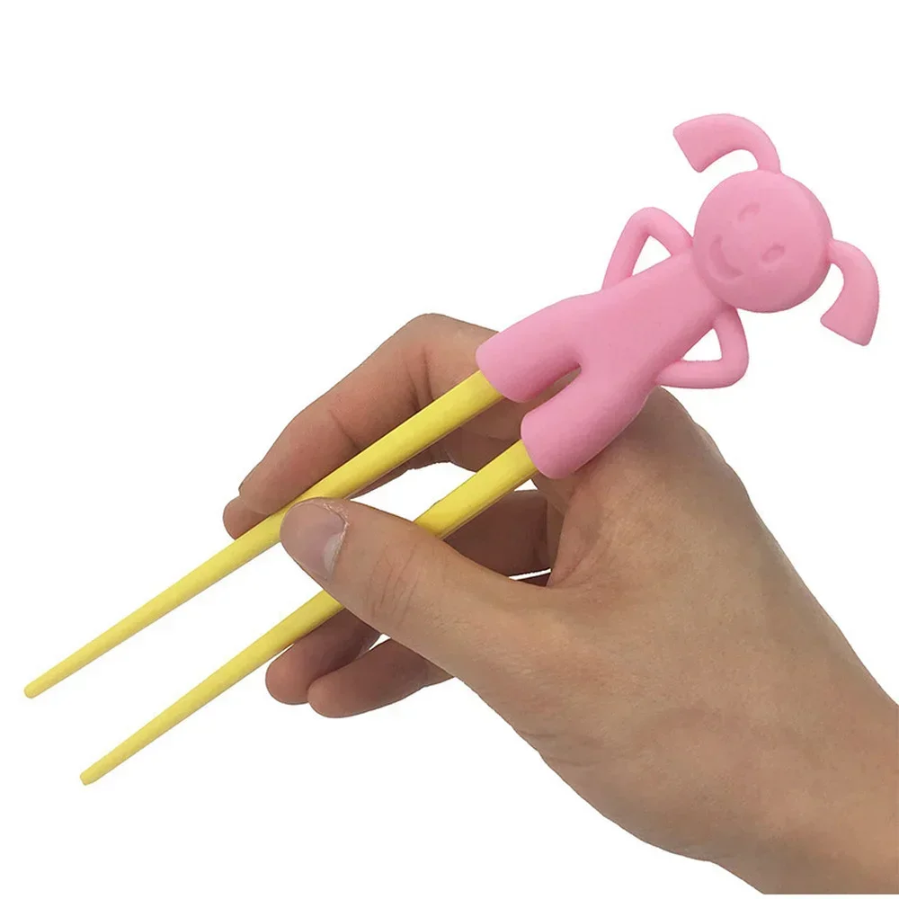 Portable Sushi Chopsticks Baby Kids Food Sticks Easy Use Fun Learning Training Helper Dishes Dinner Tableware Game Kitchen Tools