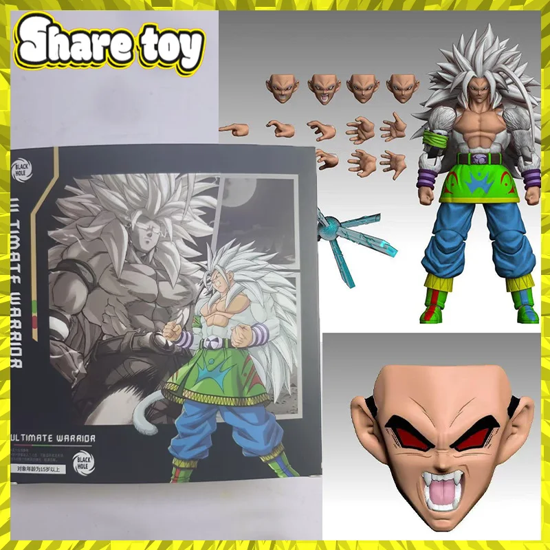 

Игрушки Black Hole Toys Dragon Ball SHF Super Saiyan 5 SSJ5 Сон Гоку Сон Гохан с белыми волосами, фигурка Сон Гоку, аниме-фигурка, модель, подарок