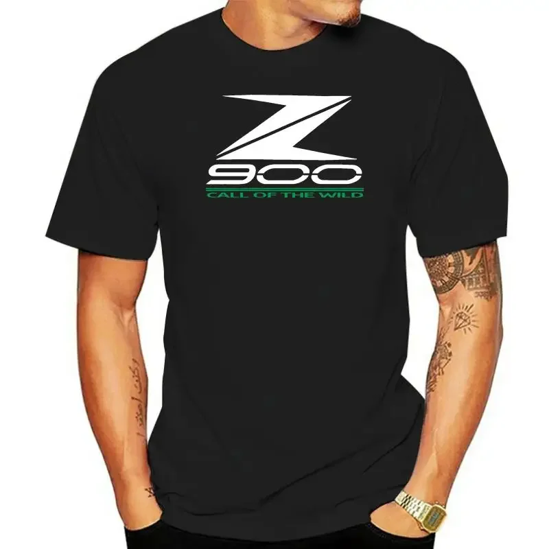 Z900 Motorcycle Cotton Casual O-Neck 2024 Summer New Men\'S Fashion Brands Short Sleeve Novetly Printed  Cool T Shirt