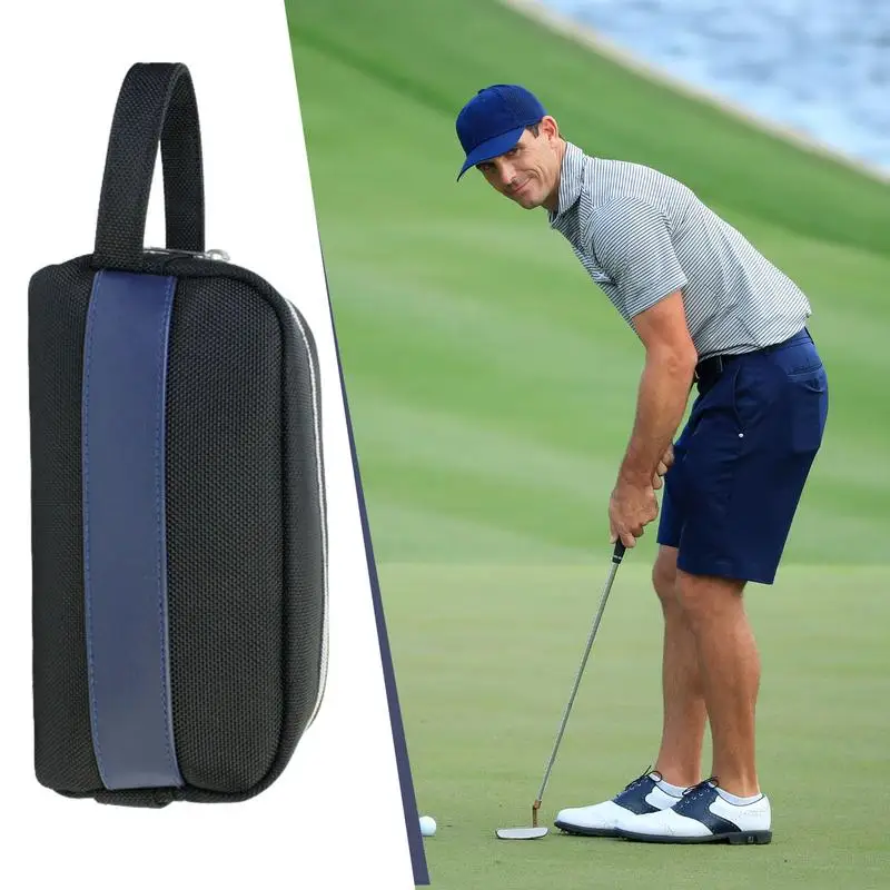 Utilità Golfista Organizzatore portatile Accessori da golf resistenti all\'acqua di grande capacità Accessori per borse da golf portatili per supporti