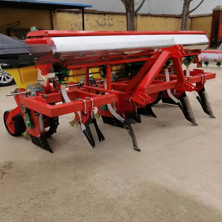 Soybean and corn compound interplanting seeder, new ribbon compound planter