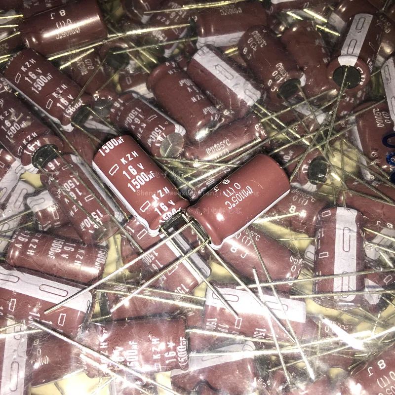 

100PCS nippon NCC 2200uF 1500UF 1000UF 16V 10x20mm Low Impedance 16V2200uF 16V1500UF 16V1000UF Aluminum Electrolytic capacitor