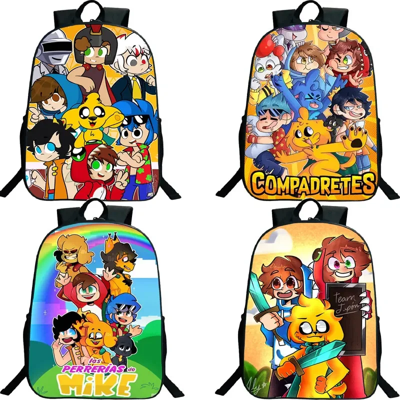 

16-дюймовые школьные сумки Mikecrack, детский рюкзак большой емкости, сумка для книг, студенческий рюкзак для девочек и мальчиков, дорожная сумка Mochila
