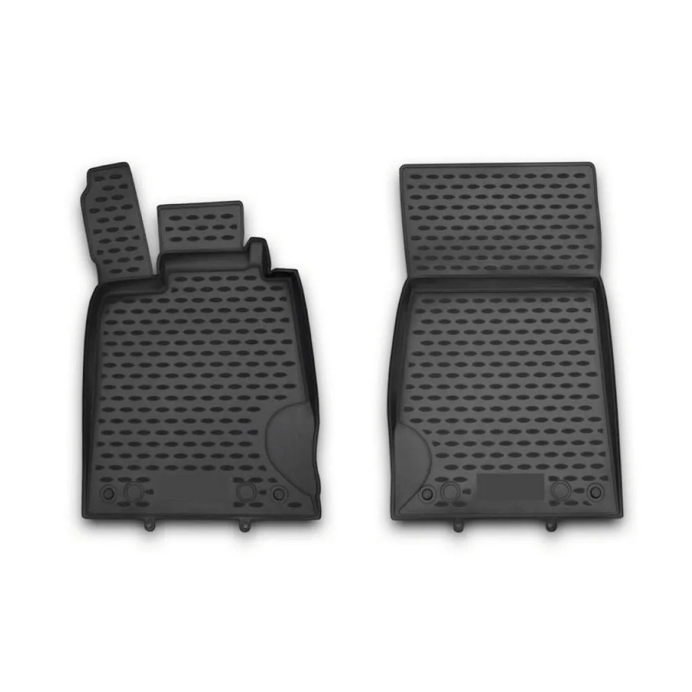 

Floor Mats Liner for Mercedes SL Class R230 2003-2012 Rubber TPE Black 2Pcs United States