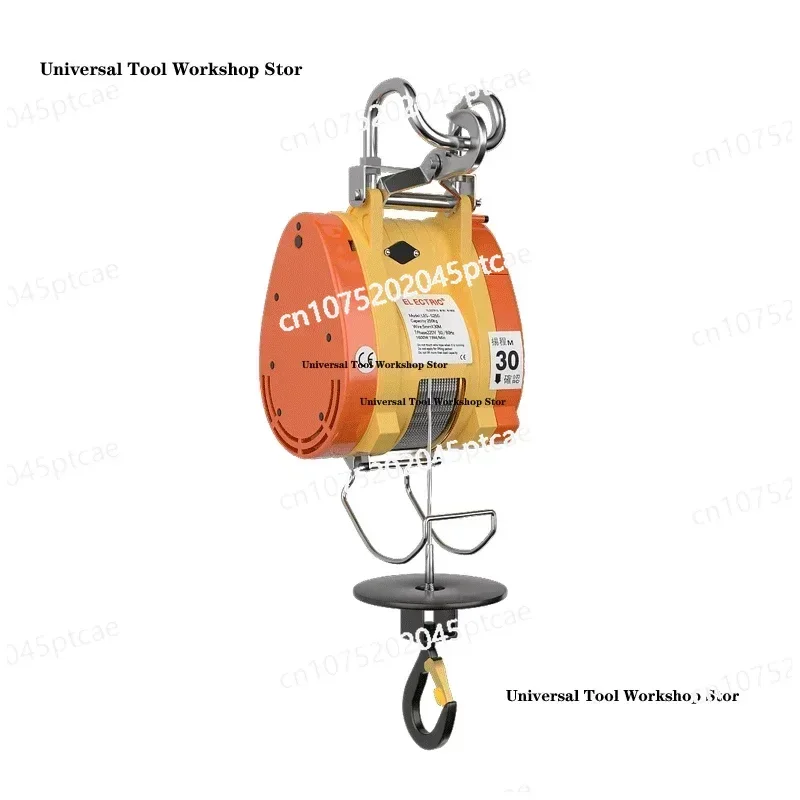 Electric Hoist 220V  Remote Control Portable Suspension Hoist, Winch, Air Conditioning Lifting Crane