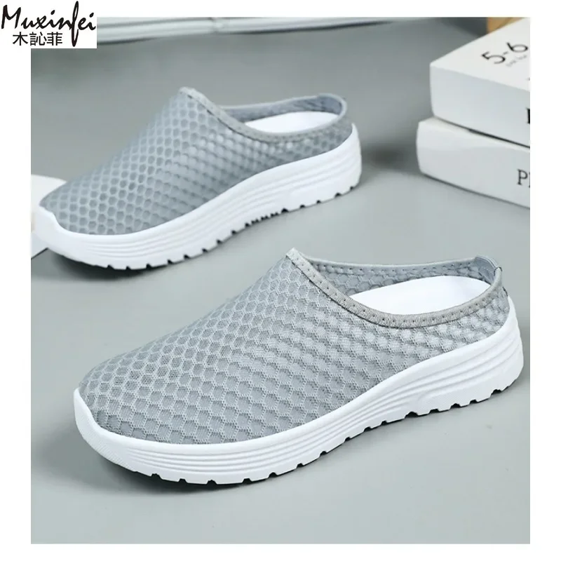 

women shoes Lightweight and breathable women's slippers Plus Size flat sandals Fashionable and comfortable women's summer shoes