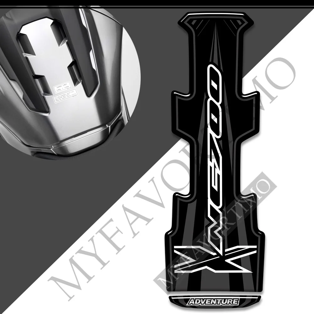 Per Honda NC700 NC700X Moto Rilievo del Carro Armato Gas Olio Combustibile Kit Ginocchio Parafango Carenatura Casco Protezione Adesivi Decalcomanie