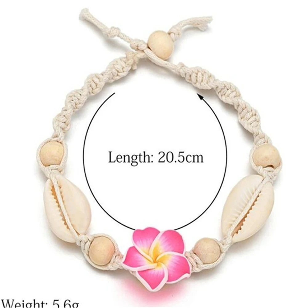 Böhmische Fußkettchen für Frauen Sommer Strand Knöchel Armband Mädchen Blume Fuß kette süße Knöchel kette Mode accessoires