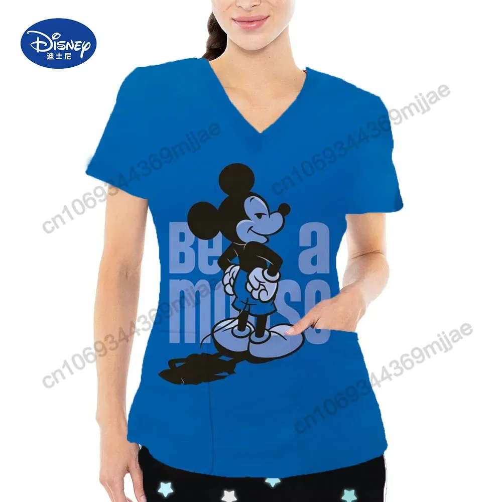 Damskie bluzki z dekoltem w serek damska darmowa wysyłka modny, z kieszeniami kobiet Top Y2k odzież codzienna koszulka Anime luksusowe ubrania damskie