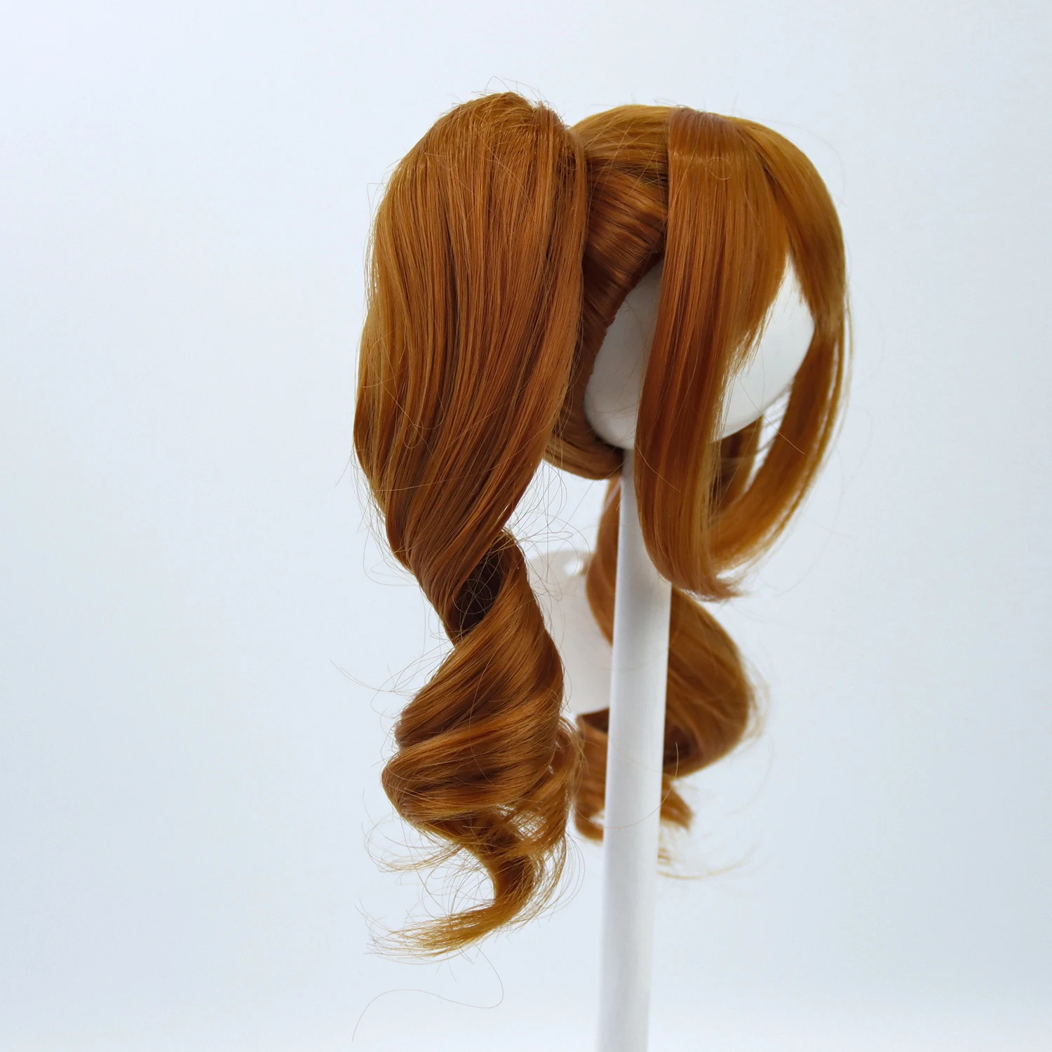 New 1/3 BJD Doll Wigs High Temperature Fiber Long Curly Pigtails Ponytail Braid With Bangs For Dollfie Smart Doll Hair DIY