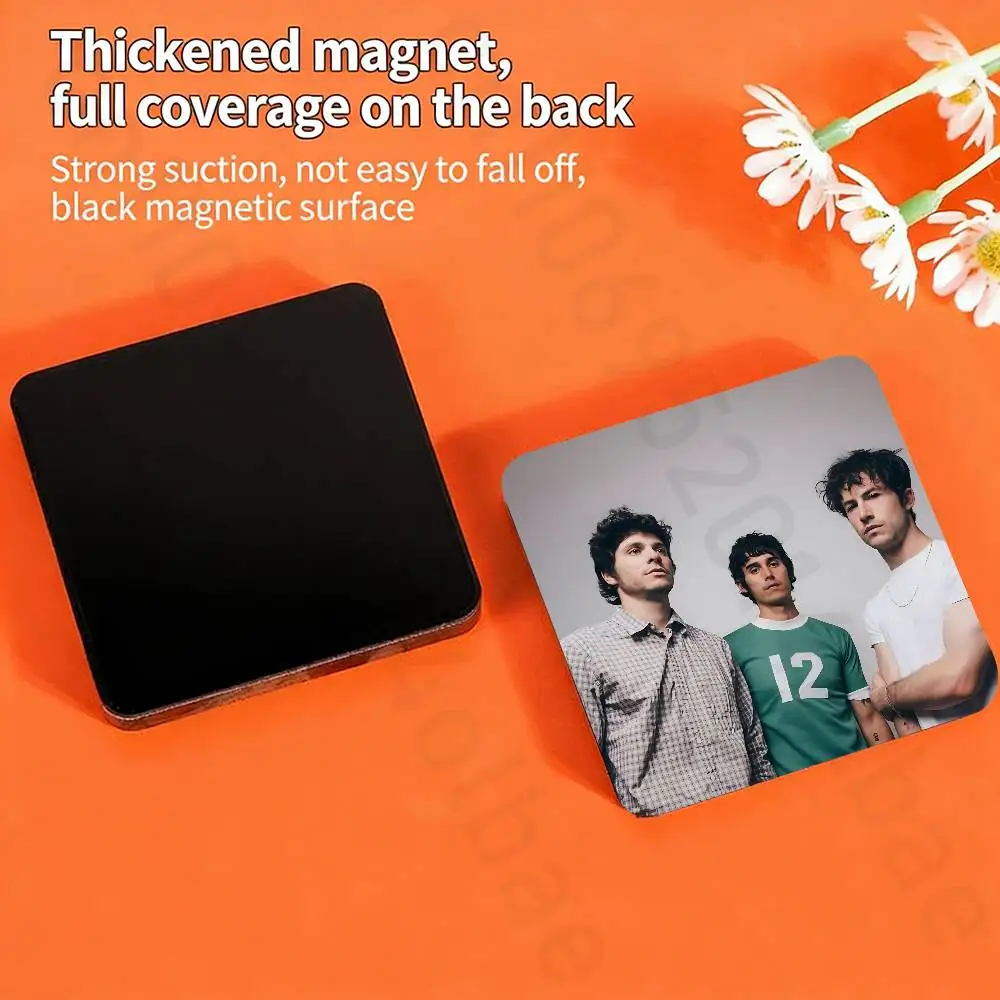 Wallows Band Fridge Magnets Round Magnetic Refrigerator Decoration Memorial Gifts Wedding Favors